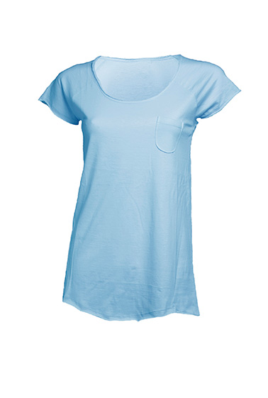 T-SHIRT CAPRI ( JHK T-SHIRT ) sky pastello